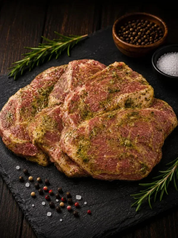 Schweinesteak Kräuter